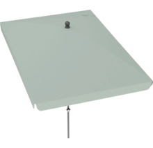Rechthoekige parasol met metalen stang