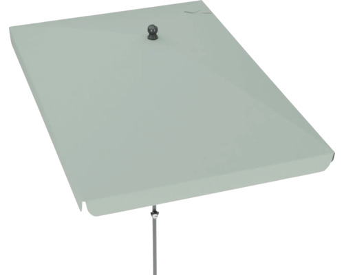 Rechthoekige parasol met metalen stang