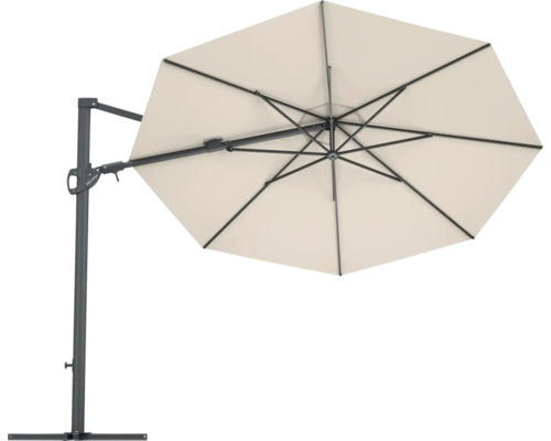 Vrijhangende parasol met frame