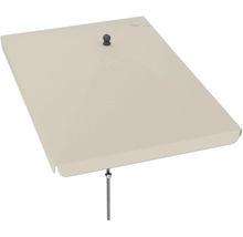 Rechthoekige parasol voor de tuin