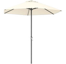 Vierkante parasol met middenmast