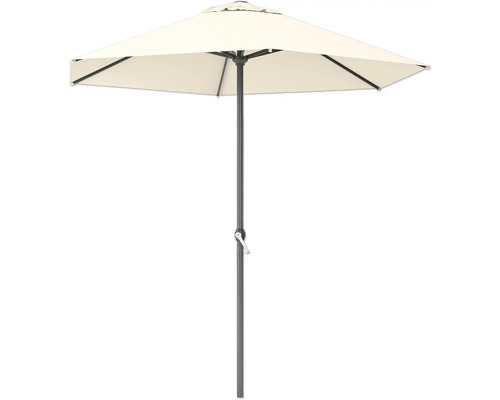 Vierkante parasol met middenmast