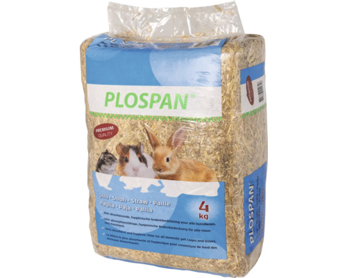 Plospan strooisel voor kleine huisdieren, verpakking van 4 kg