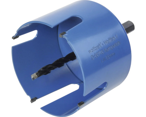 Gatenzaag met centreerboor voor boormachines