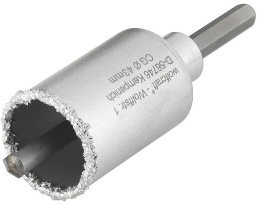 Wolfcraft tegelsnijder met een diameter van 43 millimeter