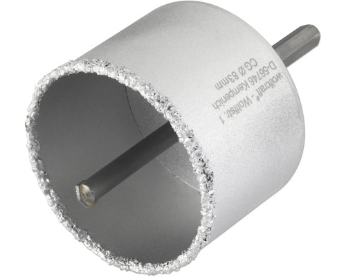 Wolfcraft tegelsnijder met een diameter van 83 millimeter