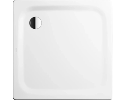 Vierkante douchebak met afvoergarnituur