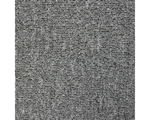 Tapijt bouclé Rambo grijs 400 cm breed Close-up van een grijs tapijt