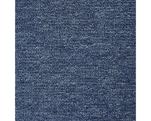 Tapijt bouclé Rambo blauw 400 cm breed Close-up van tapijt