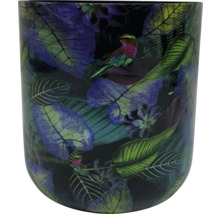 Decoratieve bloemenvaas met vogelmotieven