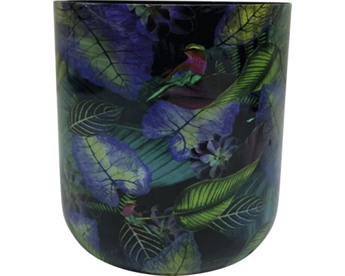 Decoratieve bloemenvaas met vogelmotieven