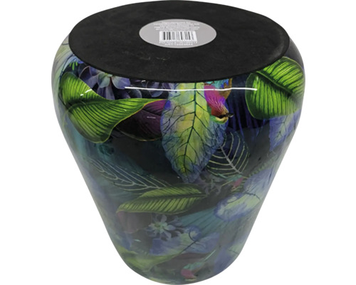 Decoratieve bloemenvaas met bloemmotief