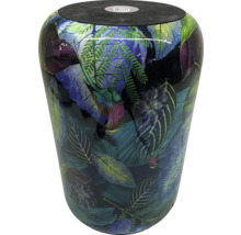 Bloemenzuil met plantenmotieven