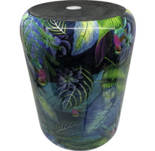 Decoratieve kruk met plantenpatroon voor binnenshuis