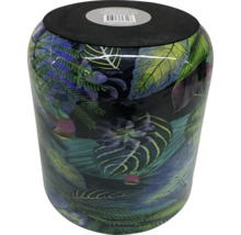 Decoratieve kruk met plantenmotief voor binnenshuis