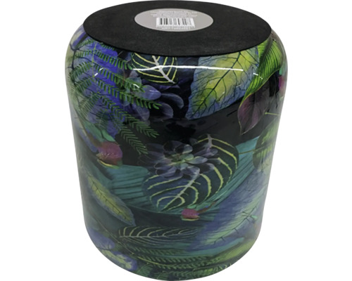 Decoratieve kruk met plantenmotief voor binnenshuis