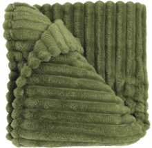 Opgevouwen corduroy woondeken