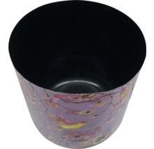 Bloempot met vogelmotief