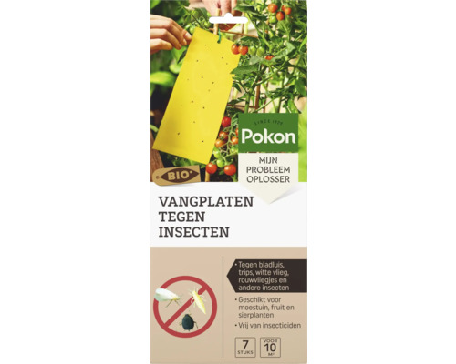 Pokon vangplaten tegen insecten met bio keurmerk