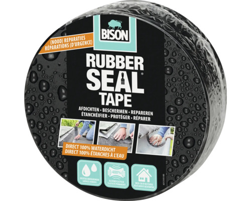 Bison Rubber Seal Tape voor afdichten, beschermen en repareren