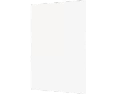 Witte, rechthoekige acrylglas plaat