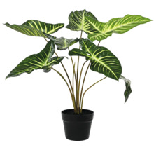 Kunstmatige Alocasia plant in pot