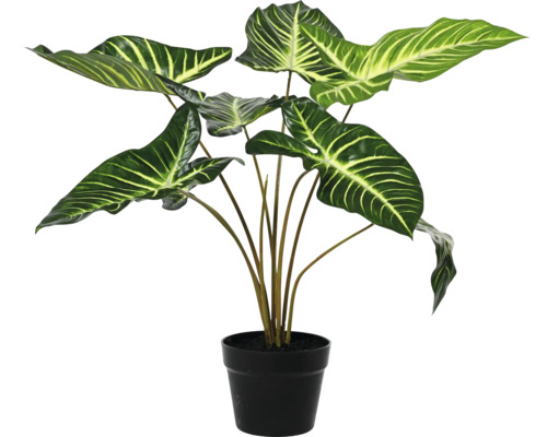 Kunstmatige Alocasia plant in pot