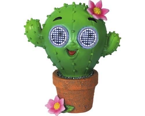 Decoratieve cactus solar lamp in pot