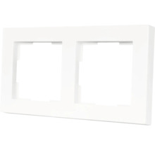 Dubbel frame voor schakelaars en stopcontacten
