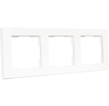 Frame voor drie schakelaars of stopcontacten