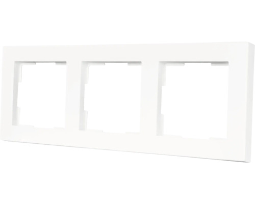 Drievoudig frame voor schakelaars en stopcontacten