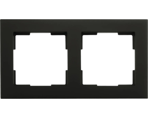 Dubbel frame voor schakelaars en stopcontacten