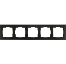 Vijfvoudig frame voor schakelaars en stopcontacten