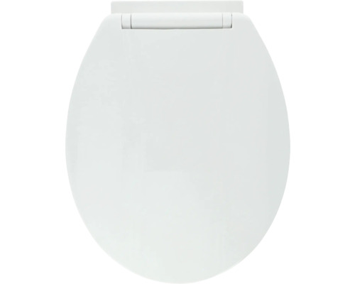 Toiletdeksel van kunststof, gesloten