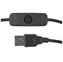 USB-kabel met schakelaar