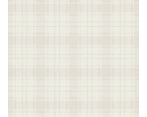 A.S. CRÉATION Vliesbehang 39072-3 Maison Charme ruiten beige Behang met ruitpatroon