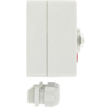 Opbouw waterdicht stopcontact met kabelinvoer