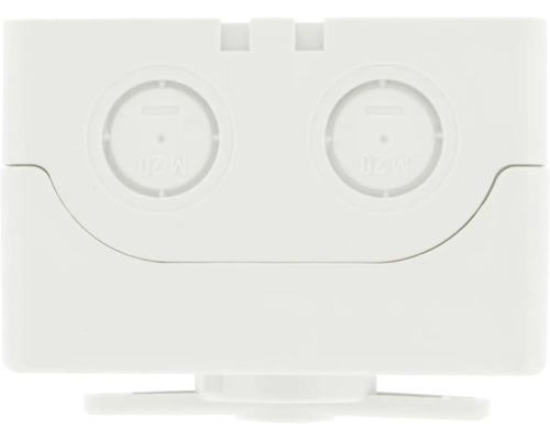 Aftakdoos met twee M20-ingangen