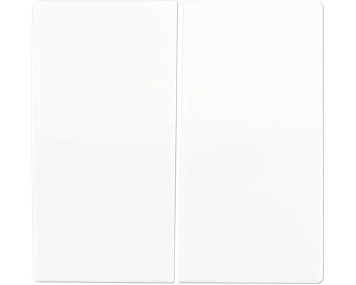 Twee witte, lege vellen papier naast elkaar.