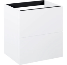 Witte wastafelonderkast met twee lades