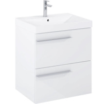 Wastafelmeubel met twee lades en kraan