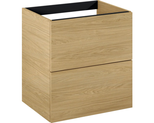 Wastafelonderkast met twee laden