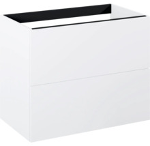 Wastafelonderkast met twee laden