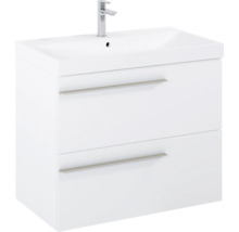 Wastafelmeubel met twee laden en kraan