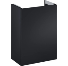 Zwarte wastafelonderkast voor de badkamer