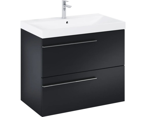 Onderkast met twee laden en wastafel