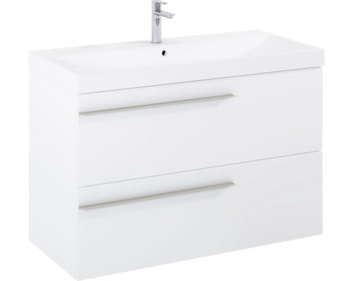 Wastafel met onderkast en twee lades