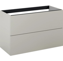 Wastafelonderkast met twee lades