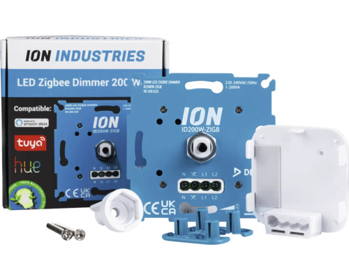 ION Industries LED Zigbee Dimmer 200 Watt met accessoires