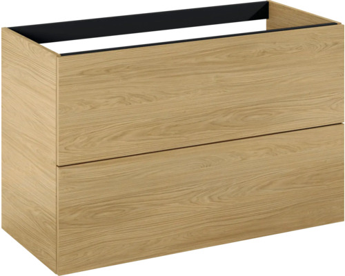 Wastafelonderkast met twee laden